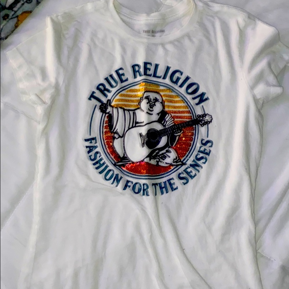 True religion short sleeve shirt